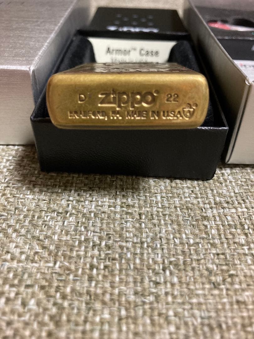 PREMIUM GIFT Armor Zippo 逆打ちプレミアケース付き