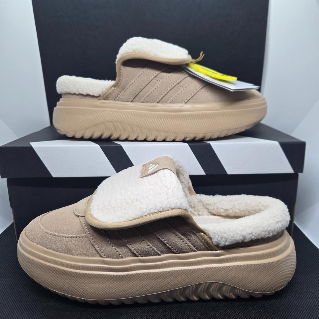 adidas 新品 23.5cm Grand Court Mule 日本未発売