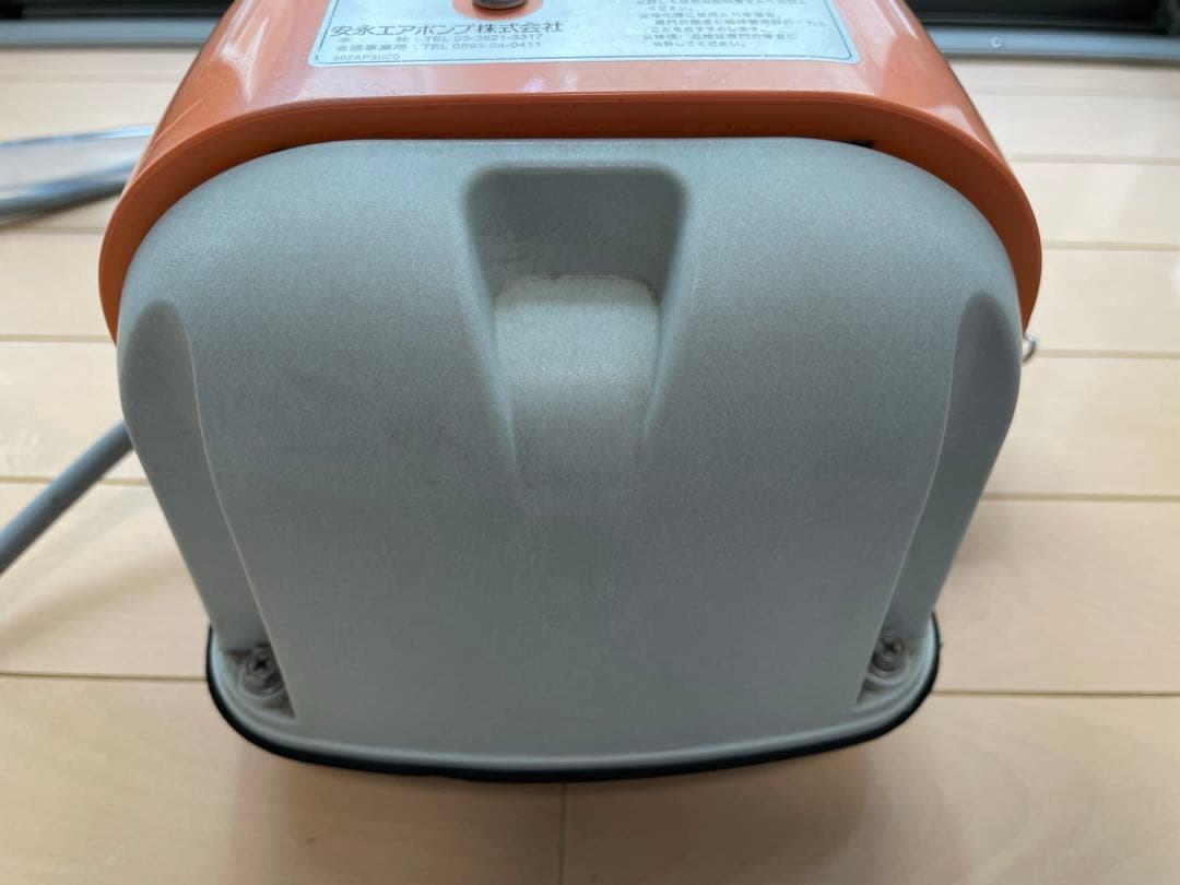 安永エアポンプ AP-40P 型 電動ポンプ エアーポンプ