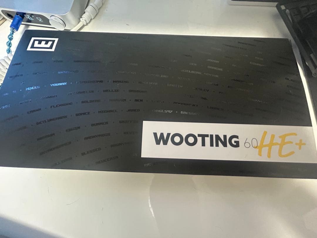 Wooting 60HE+ キーボード キーキャップ付き