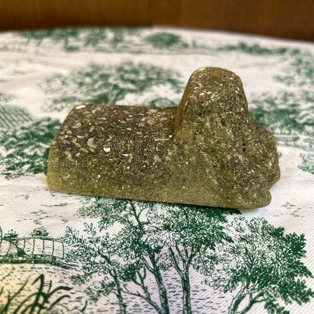 稀少廃盤　ワンダーデコール　ストーンポットフィート ライオン３個セット