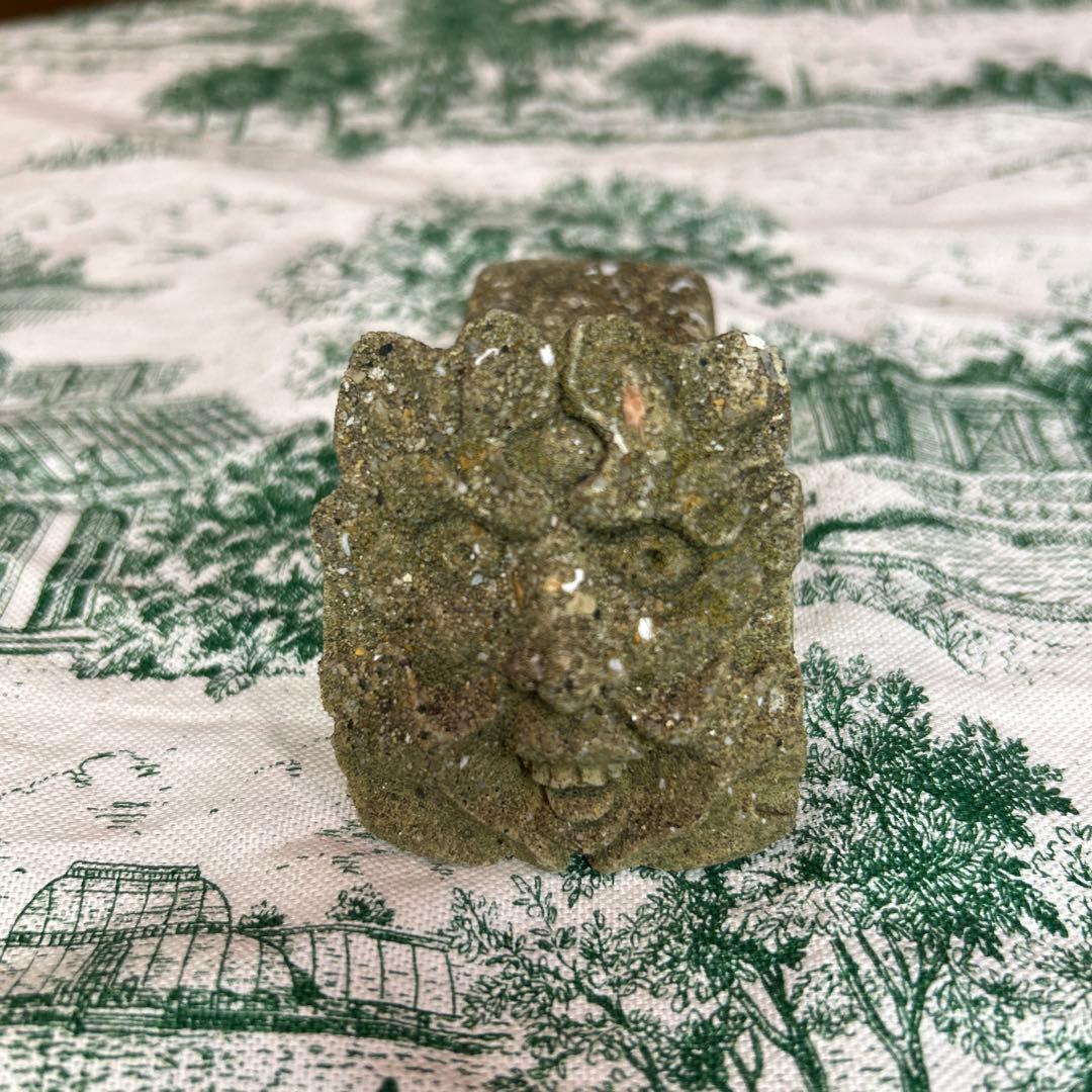 稀少廃盤　ワンダーデコール　ストーンポットフィート ライオン３個セット