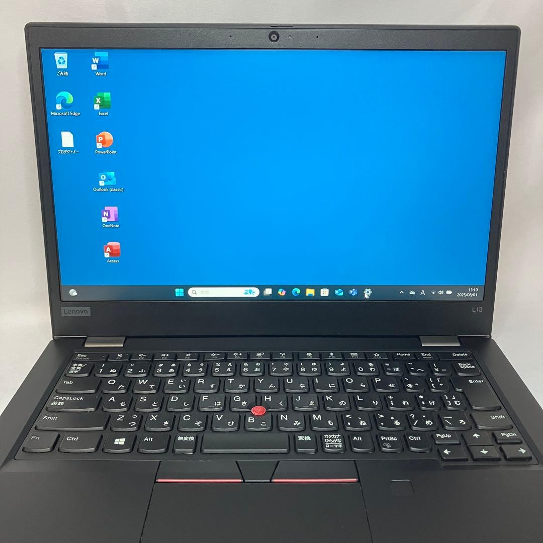 美品 ThinkPad L13 第10世代 i7 16GB 512GB オフィス