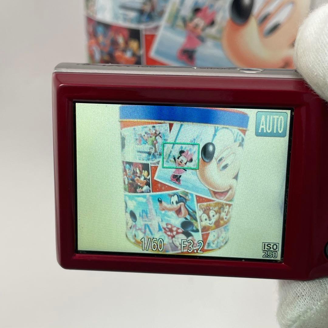 実写美⭕️訳あり【動作確認済】 CANON IXY180 レッド キヤノン