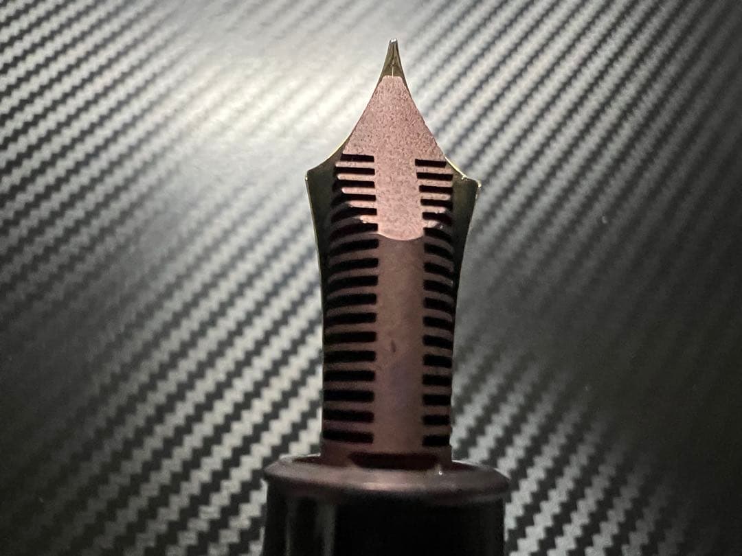 モンブラン 美品 149 万年筆 14C 中白 EF