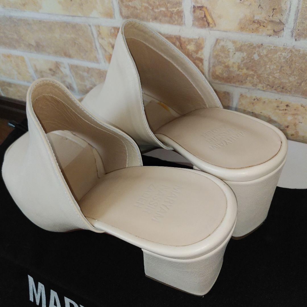 【MARYAM NASSIR ZADEH マリアムナッシアーザデー ミュール】