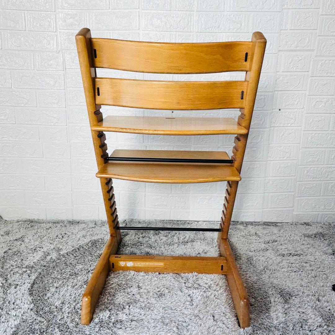 良品 ストッケ トリップトラップ ナチュラル ベビーチェア ハイチェア 旧型