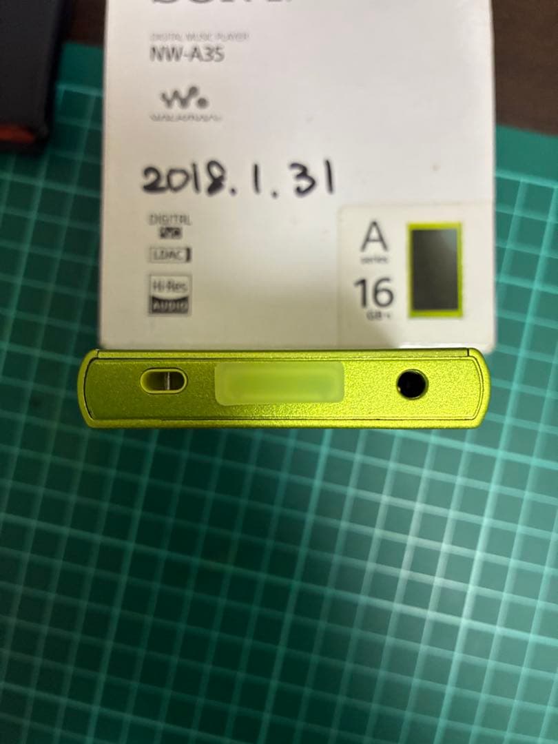 SONY NW-A35イエロー