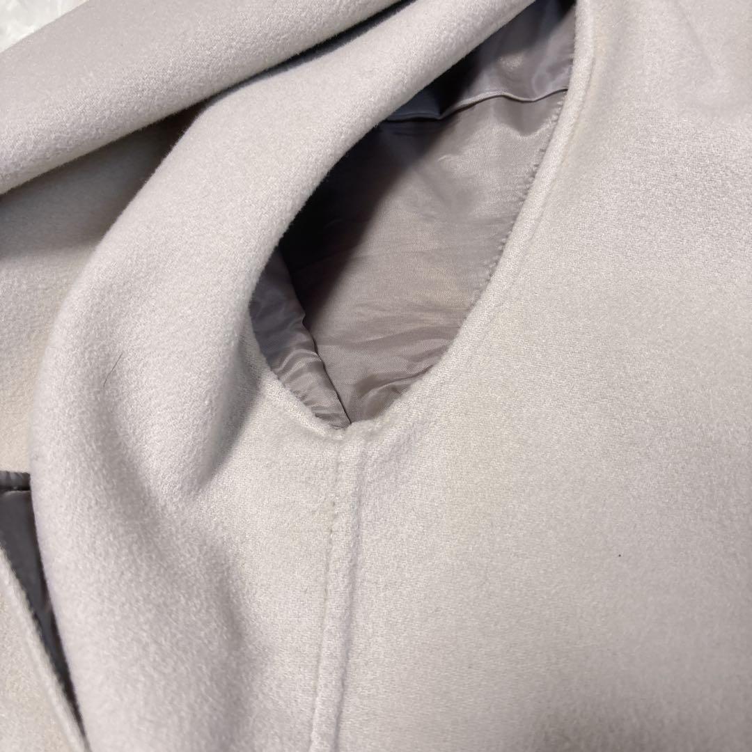 美品SLOBE IENA HAMILTON ダブルフェイスウールショートコート