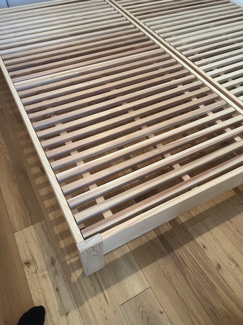 日本製　TOKOTOKO（トコトコ） すのこベッドフレーム/シングル　b