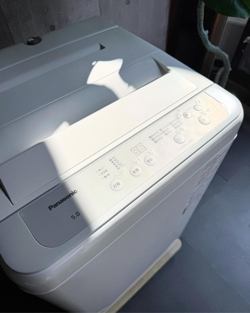 設置まで✨ Panasonic 一人暮らし用洗濯機 5kg✨ 2023年製⭕️
