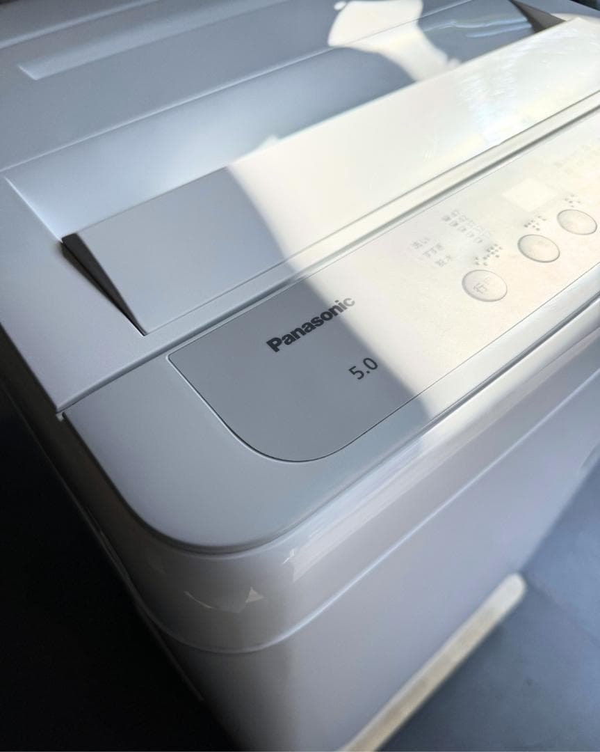設置まで✨ Panasonic 一人暮らし用洗濯機 5kg✨ 2023年製⭕️