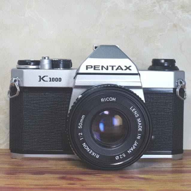 【整備済完動品・美品】PENTAX K1000 RIKENON 50mm F2