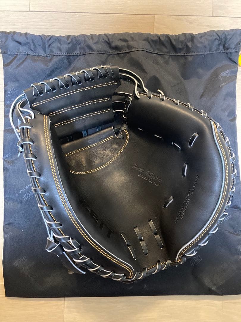 ZETT 軟式キャッチャーミット BRCB30920 小林誠司モデル　ブラック