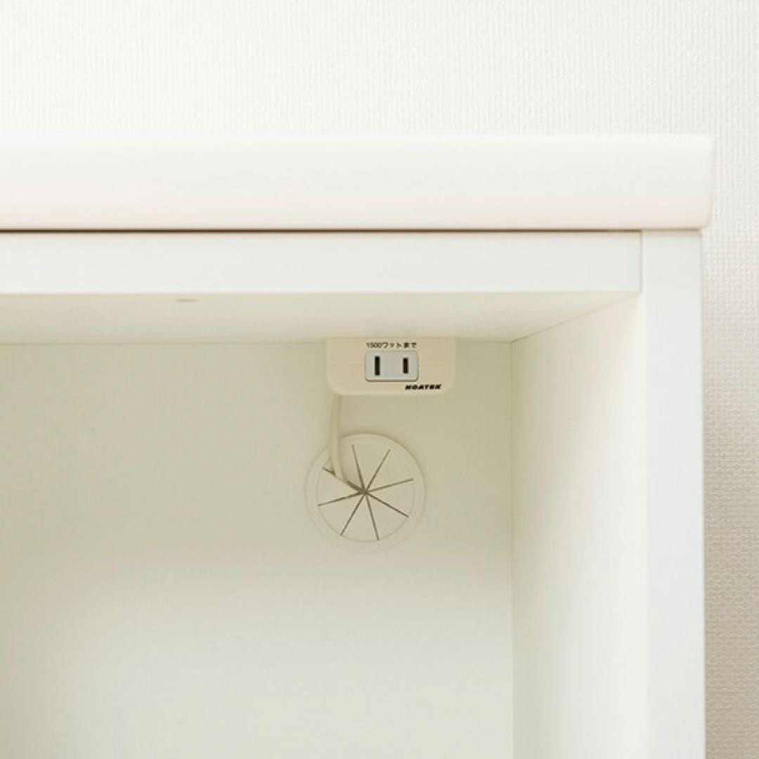 年末大幅値引！ ニトリ UV鏡面 食器棚 90 レジューム キッチンボード 高級