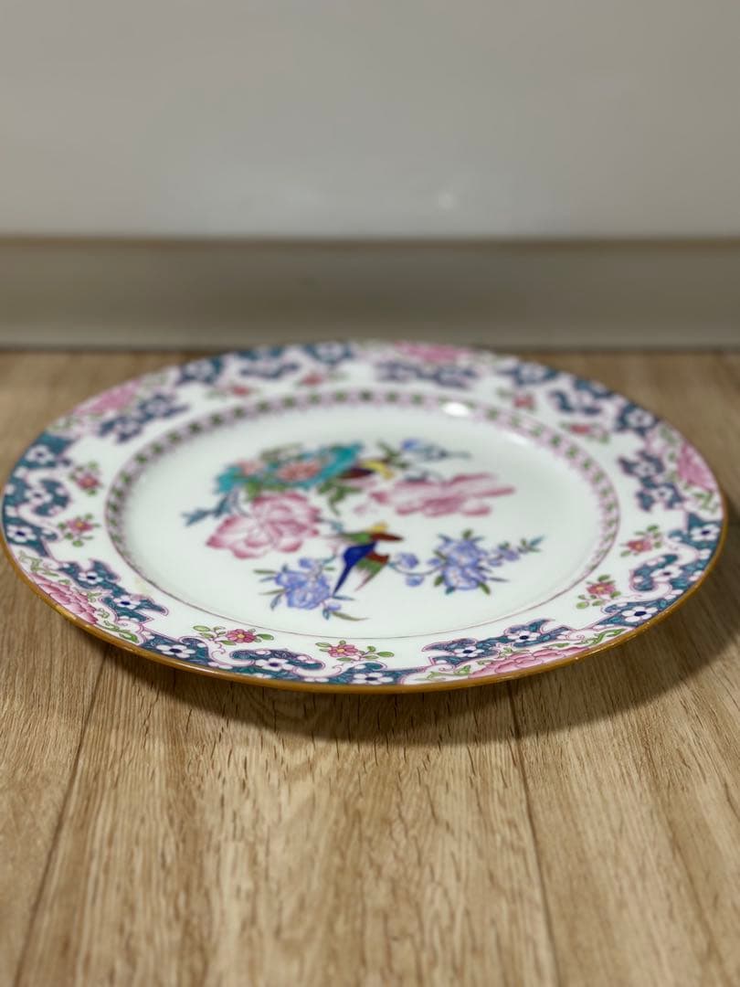 希少　W.Hプラマー　ミントン　チャイニーズツリー　鳥と花　アンティーク