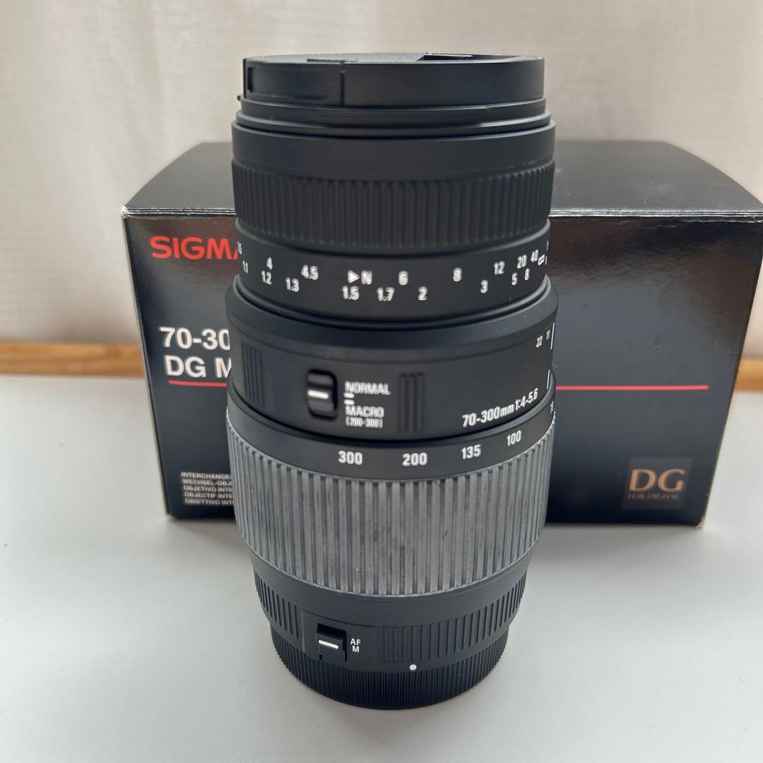 SIGMA レンズ　Canon 70-300mm F4-5.6 DG MACRO