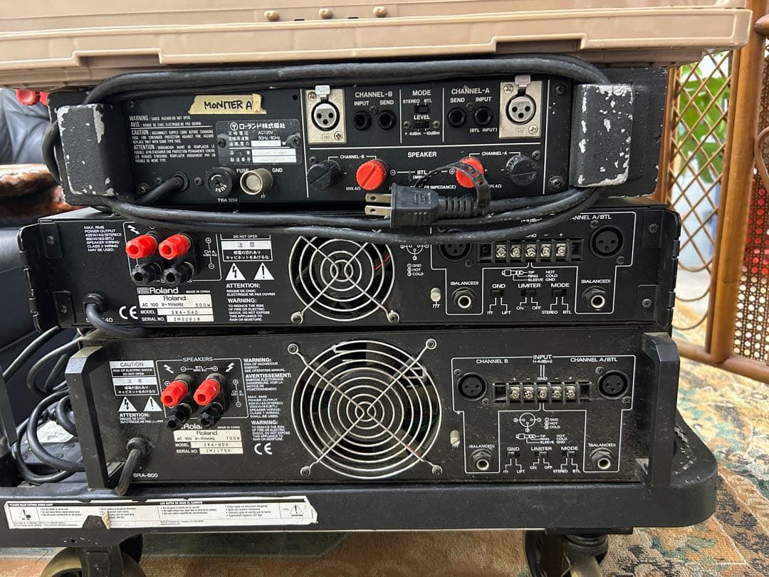Roland SRA-800 ローランドアンプ