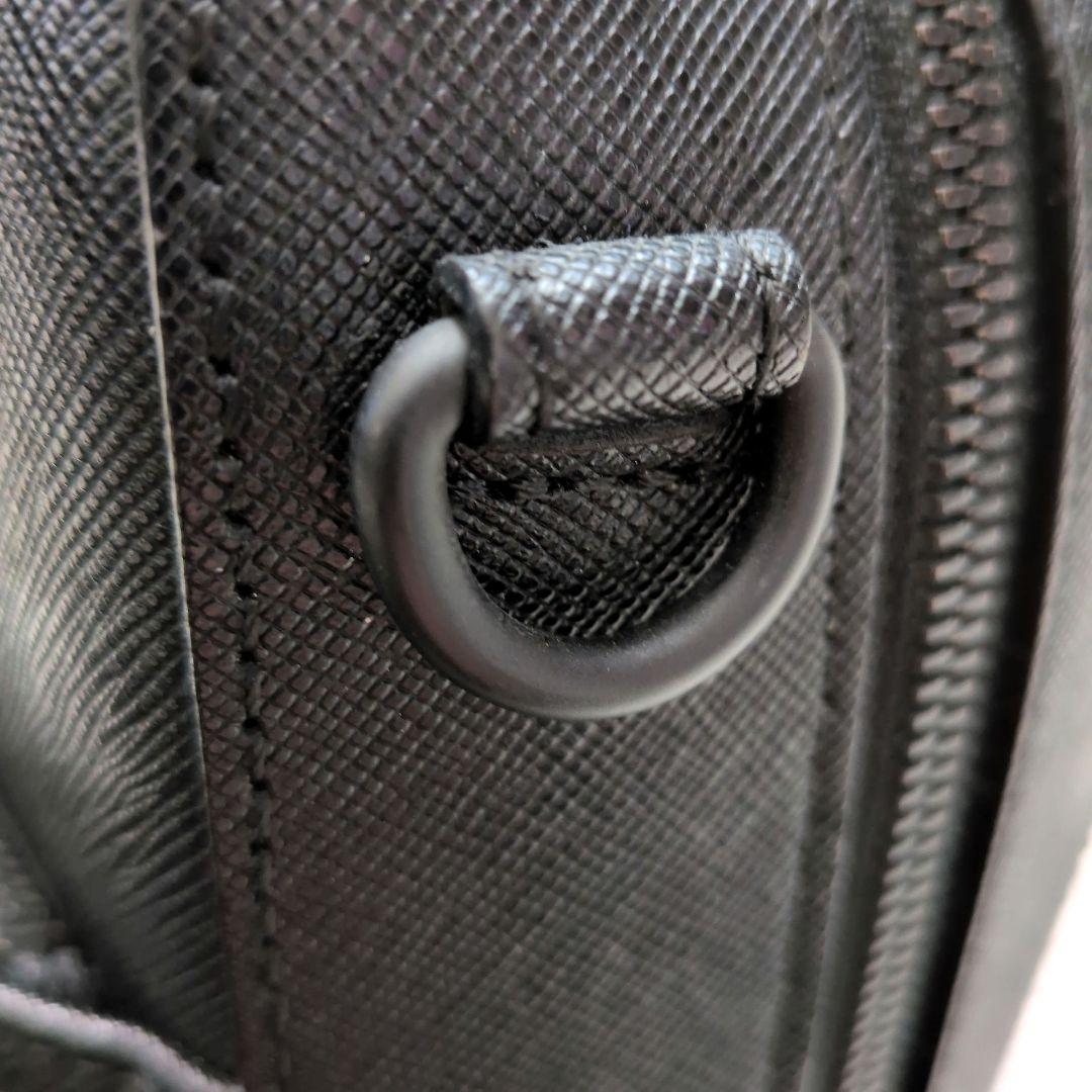 【現行 極美品】ペッレモルビダ　ca15　オールブラック　ブリーフバッグ　黒