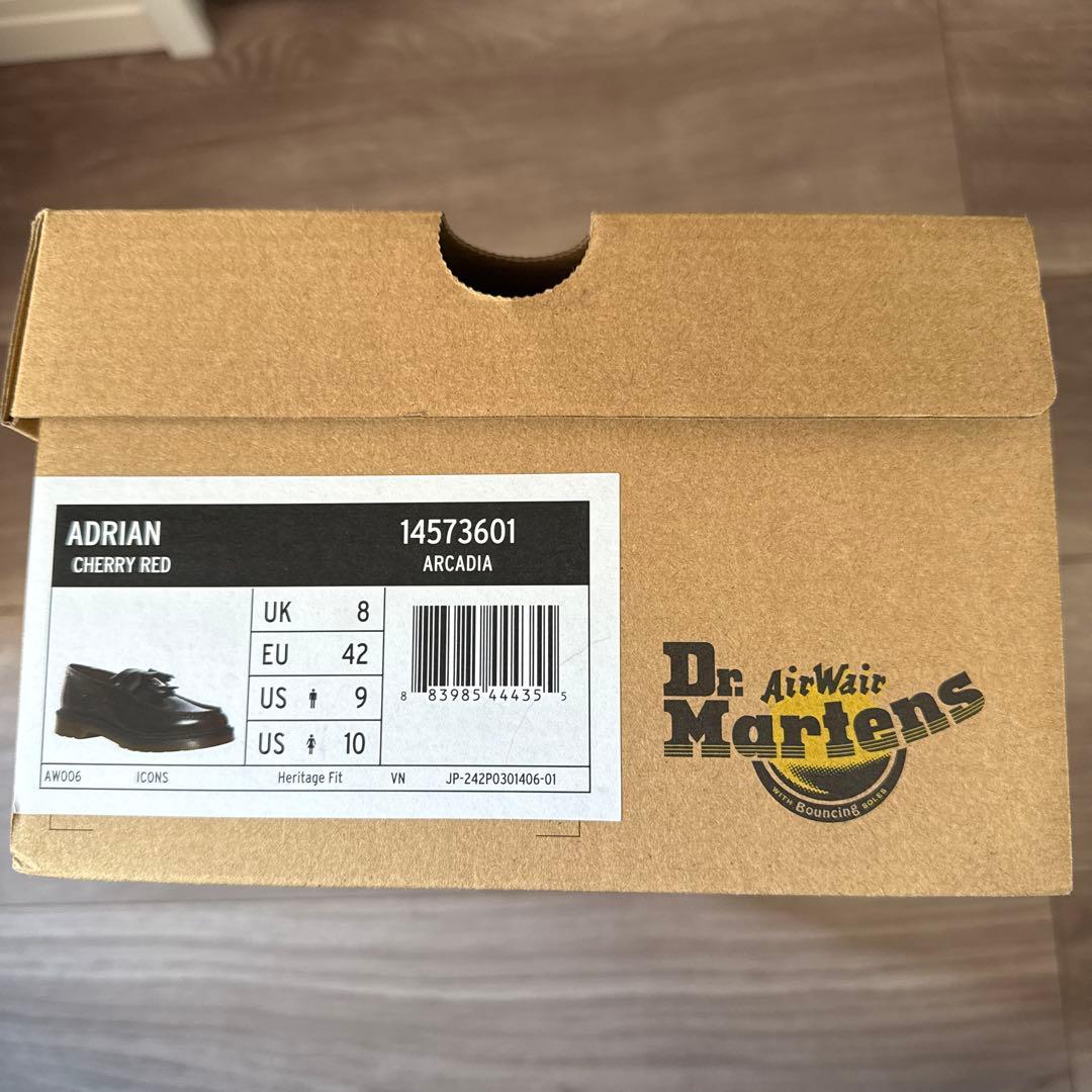 ADRIAN タッセルローファー UK8