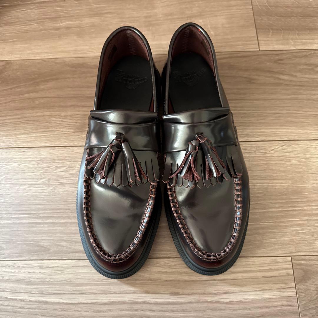 ADRIAN タッセルローファー UK8