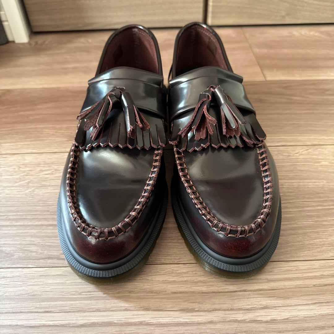 ADRIAN タッセルローファー UK8