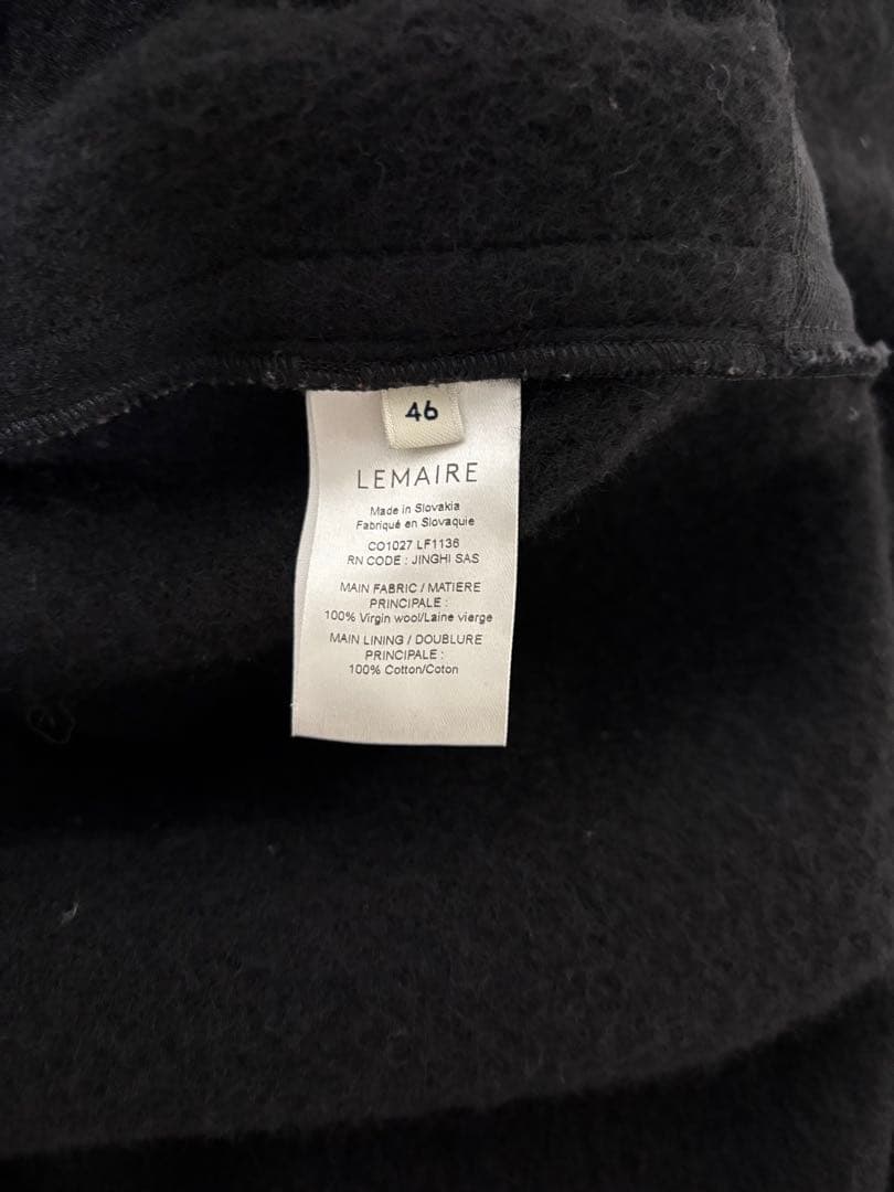 ジャケット・アウター LEMAIRE FW23 MAXI DUFFLE COAT 46