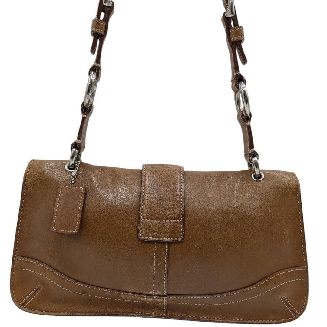 COACH ソーホー ワンショルダーバッグ レザー ブラウン 肩掛け コーチ