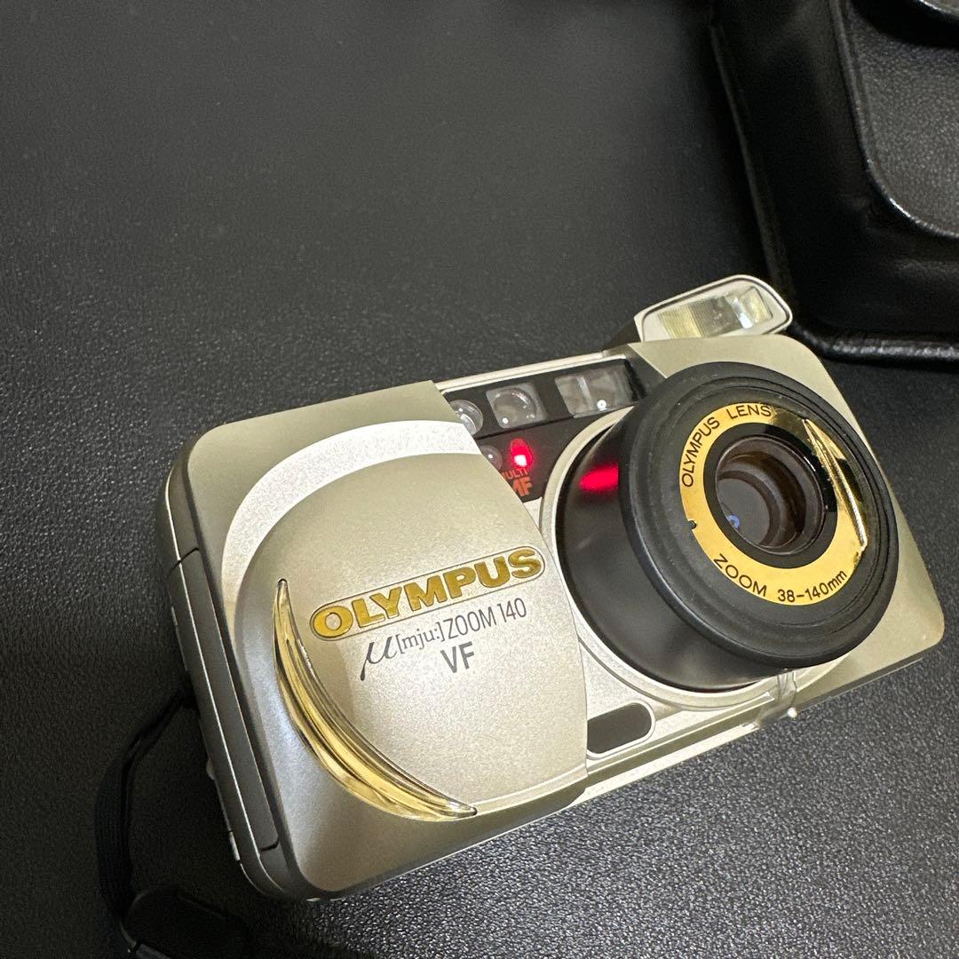 オリンパスOLYMPUS μ[mju:ZOOM 140 コンパクトカメラ　美品