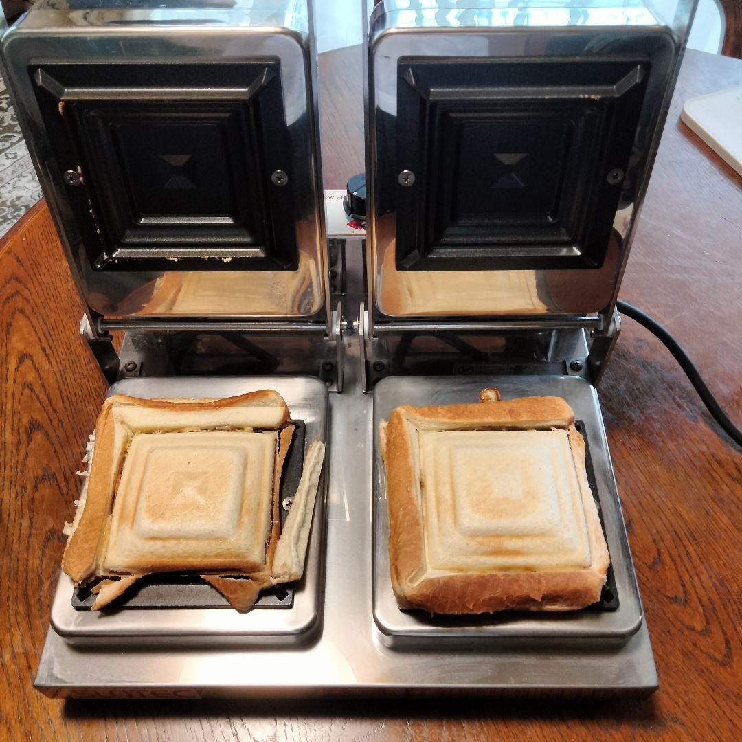 ゆみちゃん専用☆サンテックホットサンドメーカーHS-103　ダブルタイプ