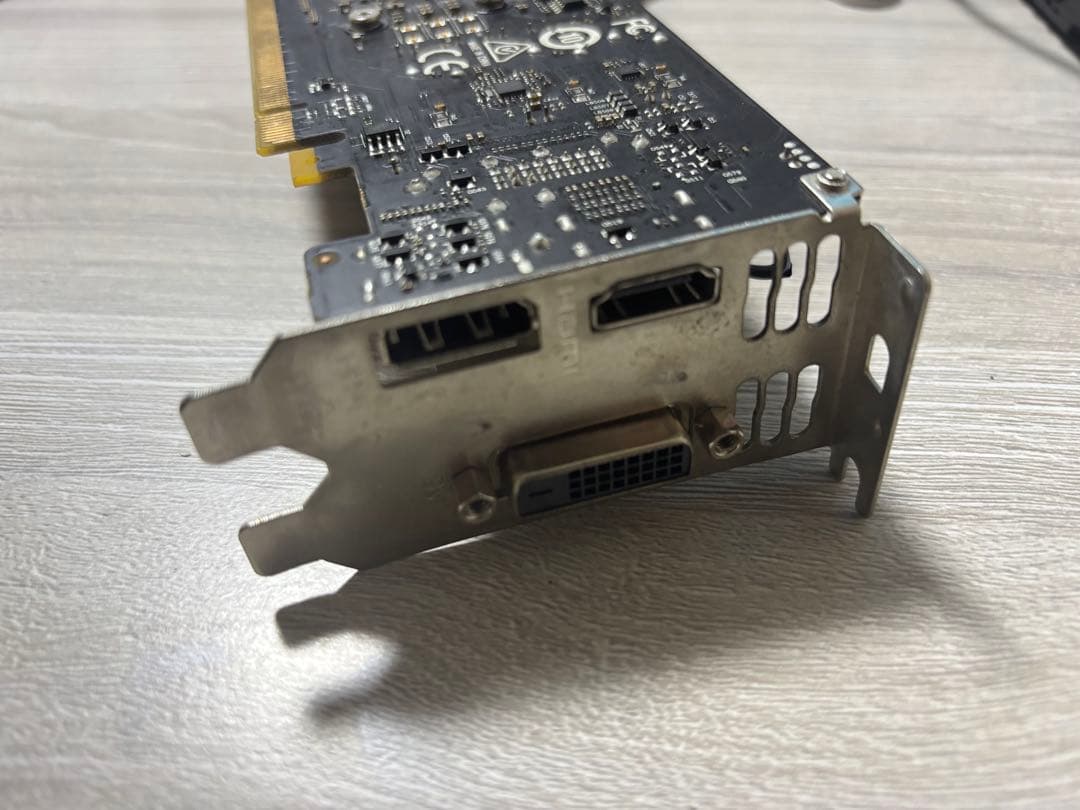 MSI GTX 1050ti 4GT グラフィックボード デュアルファン