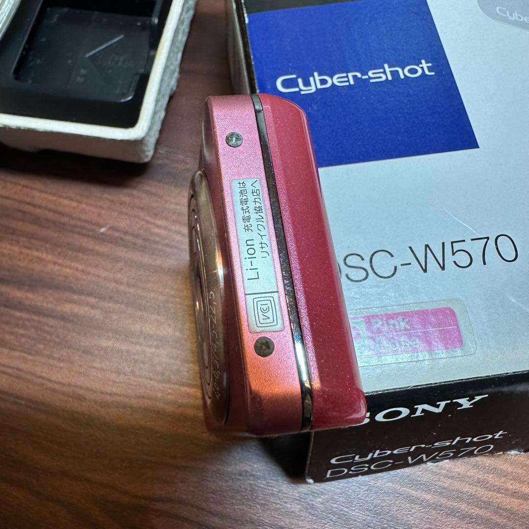 SONY Cyber-shot DSC-W570 デジカメ 5324