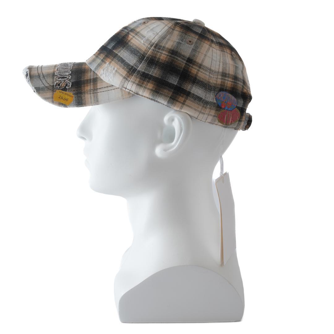 新品 Acne Studios ダメージ加工 ベースボールキャップ