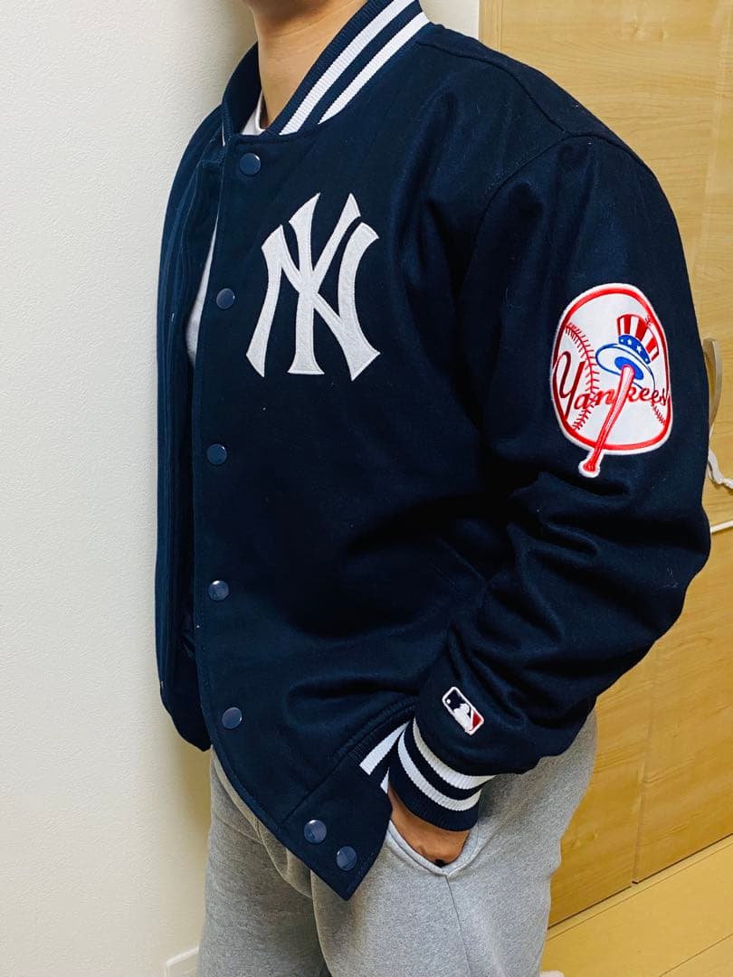 Fanatics NY Yankees ネイビー ジャケット