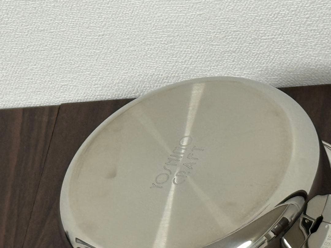 【未使用品】ヨシノクラフト　Sシリーズ　小鍋　SS15 15cm 片手鍋