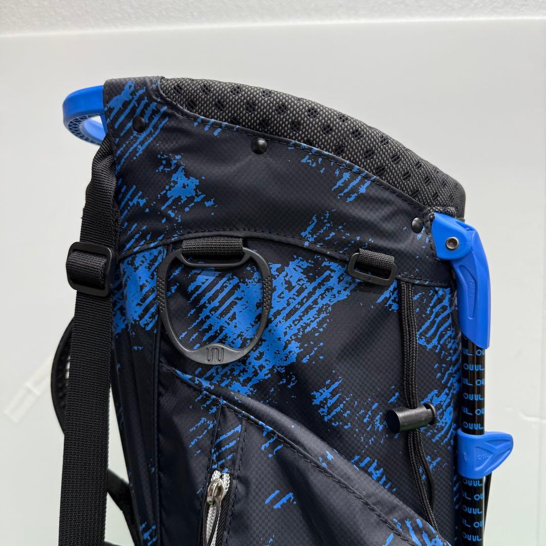 OUUL オウル　キャディーバック　ゴルフバック　９インチ　ブルー