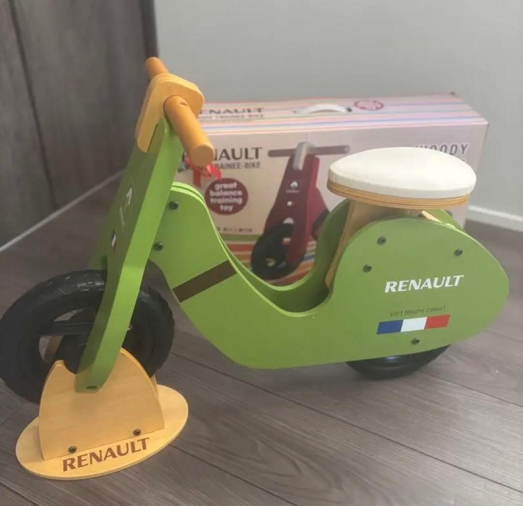 【新品】RENAULT WOODY TRAINEE-BIKE グリーン