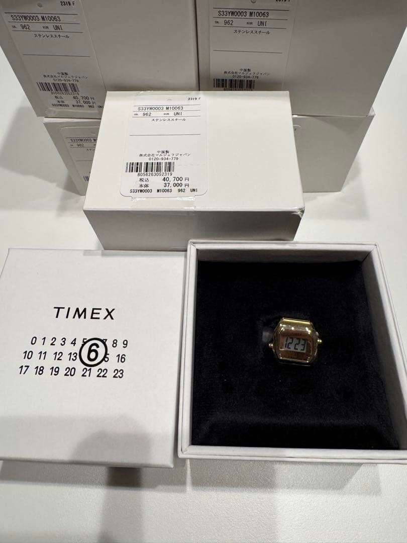 時計 TIMEX x MM6 Maison Margiela T80 Ring