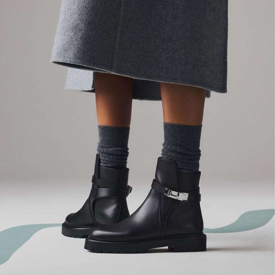Hermes ショートブーツ《ジェフ》Jeff