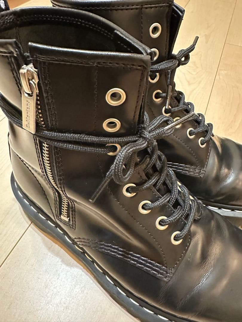 Dr. Martens 1460 ZIP グレーステッチ BEX 8ホールブーツ