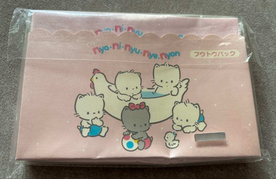 ニャニィニュニェニョン ボールペン　メモ帳　ノート　フウトウ　封筒