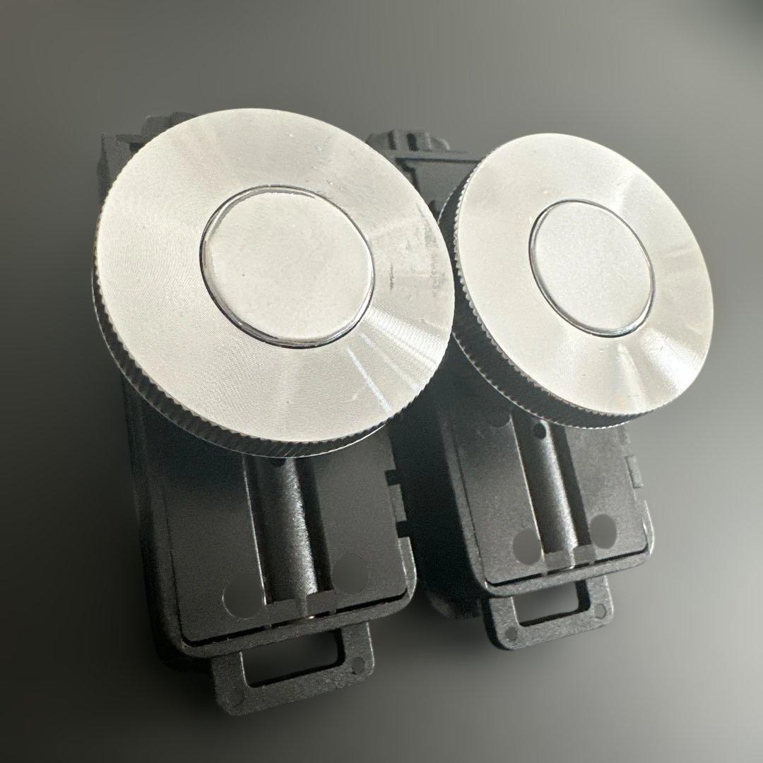 USMハラー ドア ハンドル セット 鍵穴なしタイプ 2点