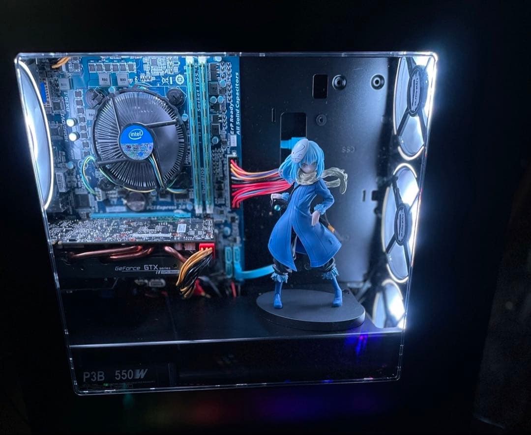 ゲーミングPC i7 16GB SSD GTX960 Wi-Fi LED 静音