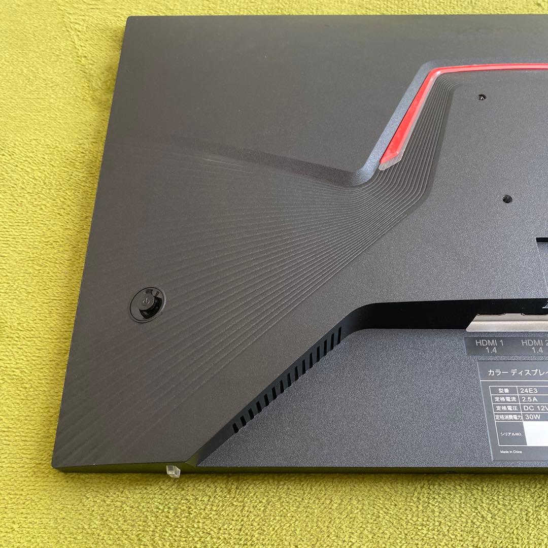 【正常動作○/付属品完備】KOORUI 24E3 ゲーミングモニター