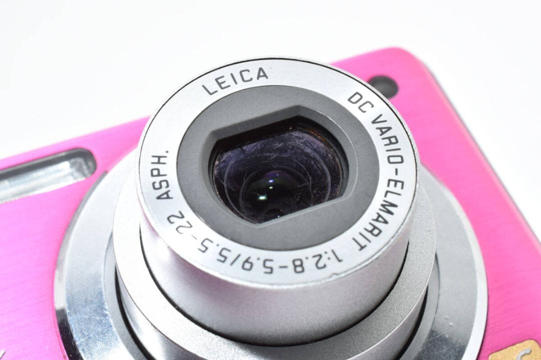 【美品】Panasonic LUMIX DMC-FS7 ピンク #102