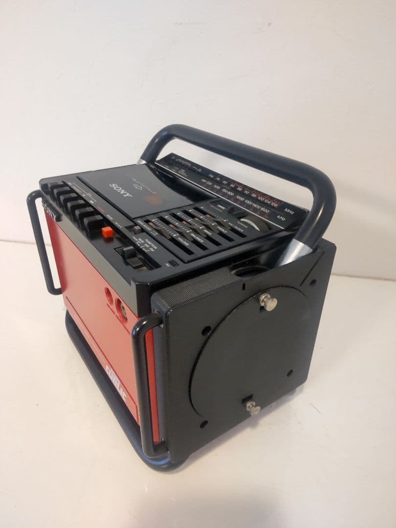 【希少】 SONY CFS-700 STEREO ラジカセ キューブリック