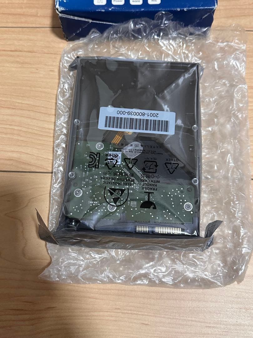 未開封WD Red 3TB WD30EFRX 3.5インチ NAS用HDD 箱有