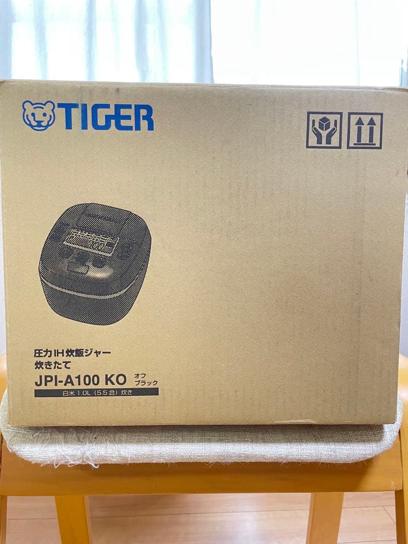 TIGER 圧力IH炊飯器 JPI-A100 KO ブラック