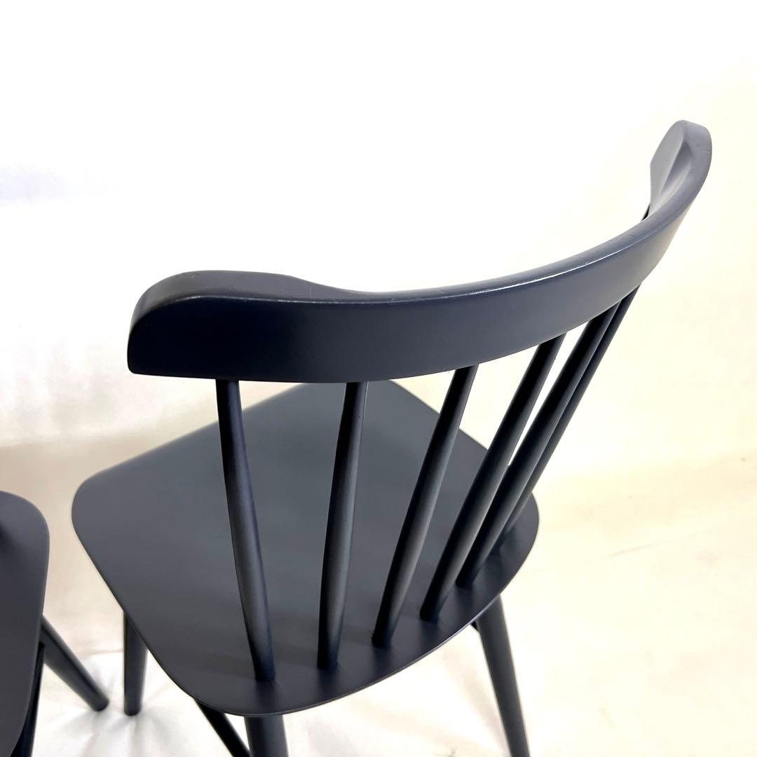 TON・アイロニカチェア・ダークグレー 2脚セット・チェコ・濃いグレー