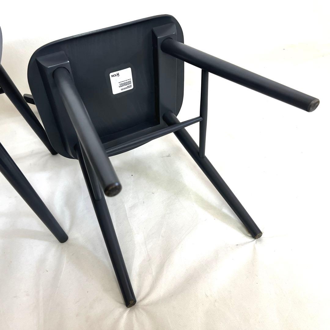 TON・アイロニカチェア・ダークグレー 2脚セット・チェコ・濃いグレー